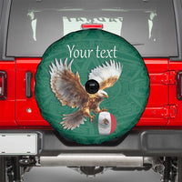 Personalized Viva Mexico Football Spare Tire Cover Mexican Eagle Mascot with Sporty Style