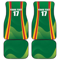 Custom Lithuania Basketball Car Mats Hoops Reach For the Sky