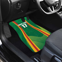 Custom Lithuania Basketball Car Mats Hoops Reach For the Sky