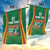 Custom Lithuania Basketball Garden Flag Hoops Reach For the Sky