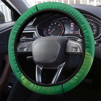 Lithuania Basketball Steering Wheel Cover Hoops Reach For the Sky