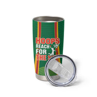 Custom Lithuania Basketball Tumbler Cup Hoops Reach For the Sky