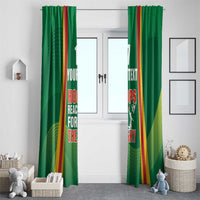 Custom Lithuania Basketball Window Curtain Hoops Reach For the Sky