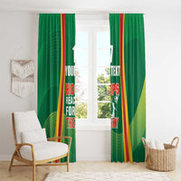 Custom Lithuania Basketball Window Curtain Hoops Reach For the Sky