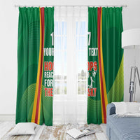 Custom Lithuania Basketball Window Curtain Hoops Reach For the Sky