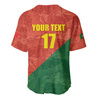 Custom Portugal Football Baseball Jersey Sporty Style