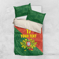 Custom Portugal Football Bedding Set Sporty Style