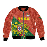 Custom Portugal Football Bomber Jacket Sporty Style