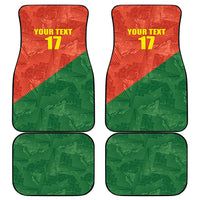 Custom Portugal Football Car Mats Sporty Style