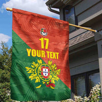Custom Portugal Football Garden Flag Sporty Style