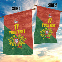Custom Portugal Football Garden Flag Sporty Style