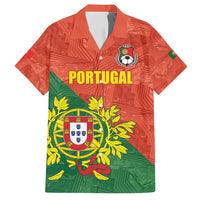 Custom Portugal Football Hawaiian Shirt Sporty Style