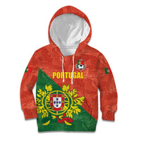 Custom Portugal Football Kid Hoodie Sporty Style