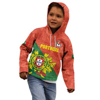 Custom Portugal Football Kid Hoodie Sporty Style
