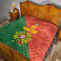 Custom Portugal Football Quilt Sporty Style