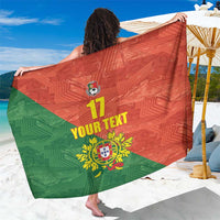 Custom Portugal Football Sarong Sporty Style
