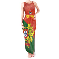 Custom Portugal Football Tank Maxi Dress Sporty Style