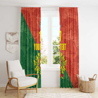 Custom Portugal Football Window Curtain Sporty Style