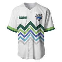 Custom Slovenia Football Baseball Jersey Sporty Style