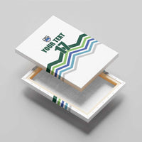 Custom Slovenia Football Canvas Wall Art Sporty Style