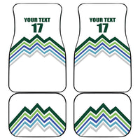 Custom Slovenia Football Car Mats Sporty Style