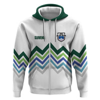 Custom Slovenia Football Hoodie Sporty Style