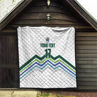 Custom Slovenia Football Quilt Sporty Style