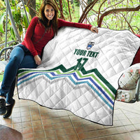 Custom Slovenia Football Quilt Sporty Style