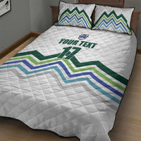 Custom Slovenia Football Quilt Bed Set Sporty Style