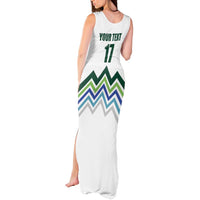 Custom Slovenia Football Tank Maxi Dress Sporty Style