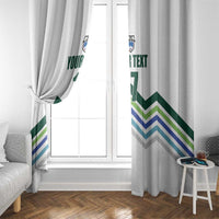 Custom Slovenia Football Window Curtain Sporty Style