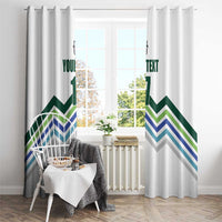 Custom Slovenia Football Window Curtain Sporty Style
