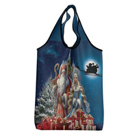 Russia Ded Moroz and Snegurochka Grocery Bag Orthodox Christmas Slavic Mythology