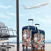 Russia Ded Moroz and Snegurochka Luggage Cover Orthodox Christmas Slavic Mythology LT17 - Wonder Print Shop