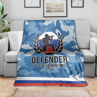 Russia Defender of the Fatherland Day Blanket 23th February