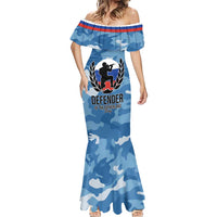 Russia Defender of the Fatherland Day Mermaid Dress 23th February LT17 - Wonder Print Shop