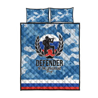 Russia Defender of the Fatherland Day Quilt Bed Set 23th February LT17 - Wonder Print Shop