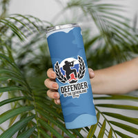 Russia Defender of the Fatherland Day Skinny Tumbler 23th February LT17 - Wonder Print Shop