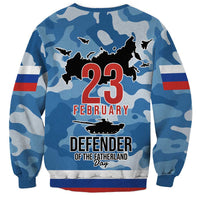 Russia Defender of the Fatherland Day Sweatshirt 23th February LT17 - Wonder Print Shop