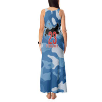 Russia Defender of the Fatherland Day Tank Maxi Dress 23th February LT17 - Wonder Print Shop
