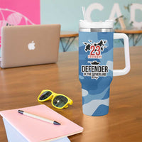 Russia Defender of the Fatherland Day Tumbler With Handle 23th February LT17 - Wonder Print Shop