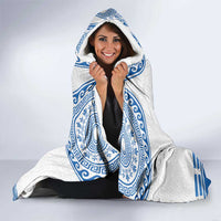 Custom Greece Basketball Champions Hooded Blanket Sporty Style with Eagle Mascot