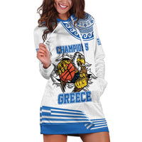 Custom Greece Basketball Champions Hoodie Dress Sporty Style with Eagle Mascot