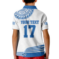 Custom Greece Basketball Champions Kid Polo Shirt Sporty Style with Eagle Mascot
