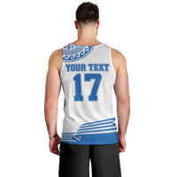 Custom Greece Basketball Champions Men Tank Top Sporty Style with Eagle Mascot