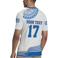 Custom Greece Basketball Champions Rugby Jersey Sporty Style with Eagle Mascot