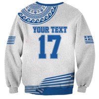 Custom Greece Basketball Champions Sweatshirt Sporty Style with Eagle Mascot
