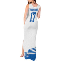 Custom Greece Basketball Champions Tank Maxi Dress Sporty Style with Eagle Mascot