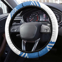 Greece Greek Independence Day Steering Wheel Cover Dolphin and Parthenon