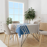 Personalized Greece Greek Independence Day Tablecloth Dolphin and Parthenon